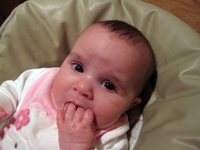 IMG_3709b.jpg - She still prefers her fingers apparently!