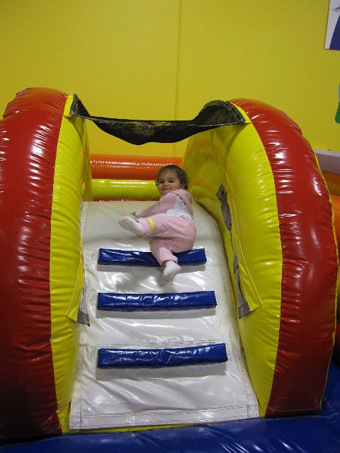 IMG_0543.JPG - We went to Monkey Joe's to check out their indoor inflatable playspace.