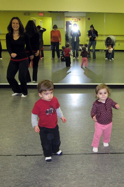 IMG_0742b.jpg - We attended a BabySteps party thanks to TMC.  Here Catherine and Billy are "busting a move"!