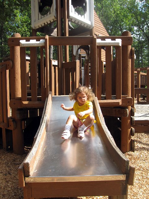 IMG_5799b.jpg - Wow, hot new slide to tackle too.