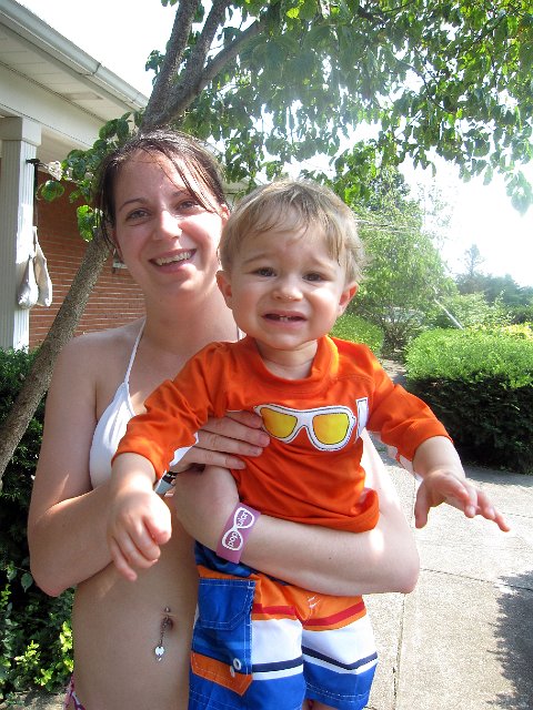 IMG_4584b.jpg - Aunt Jess and the lil man, Nathan.