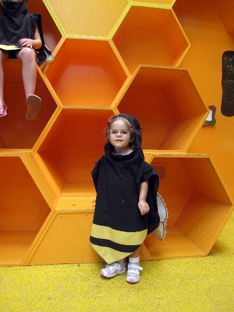 IMG_5094b.jpg - Catherine and Nathan see what it's like to be in a honeybee hive ..