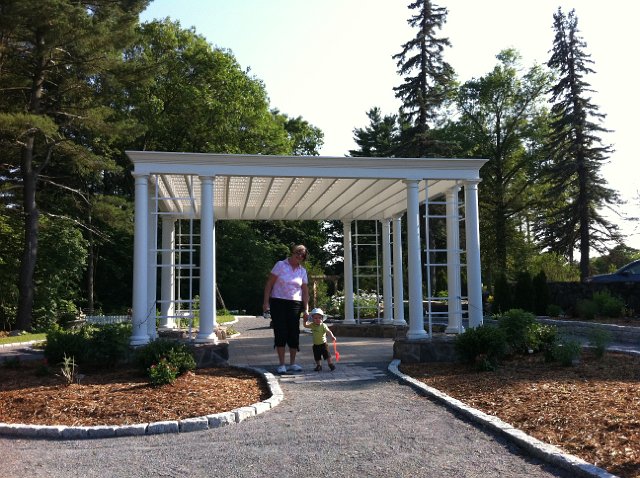 IMG_1152.JPG - Nathan taking a stroll with Nana.