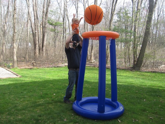 IMG_9022.jpg - Nathan needs quite a bit of help to dunk THIS basketball, yikes!