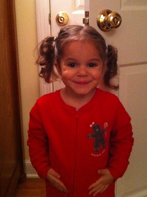 IMG_1851.jpg - Catherine has been requesting pig-tails a lot lately, she's so adorable and smiling upon request for the camera.
