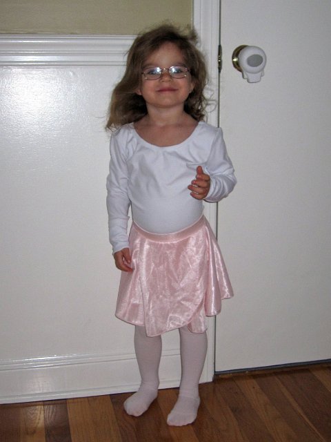 IMG_7945.jpg - Catherine getting dressed for Toddler Tap Dance Class at Nancy Chippendale's Dance Studio, North Andover.