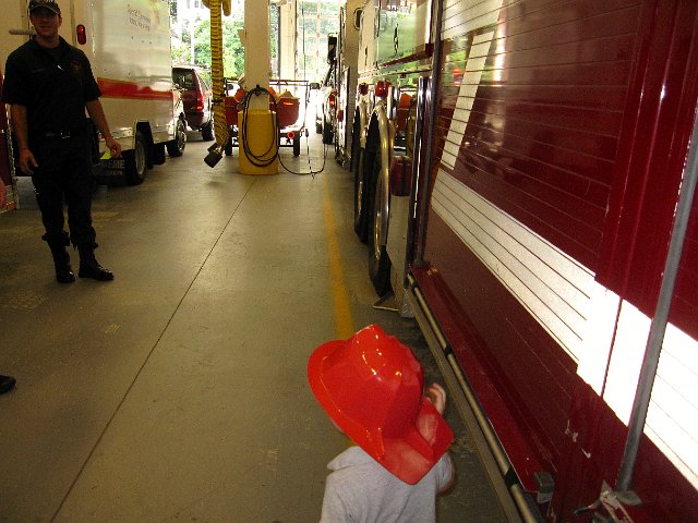 IMG_0992.jpg - The Mother Connection was able to tour the Andover Fire Department and Nathan led the way ...