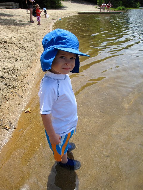 IMG_0186.jpg - Nathan was a little unsure about it.