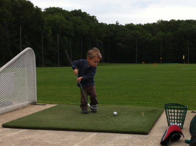 IMG_2194.jpg - He gets an 'A' for his effort and determination!