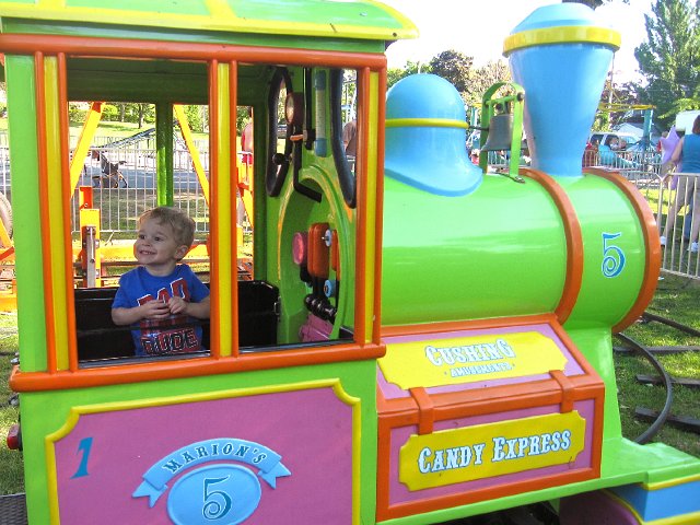 IMG_9791.jpg - The train was Nathan's ride of choice for his solo adventure.