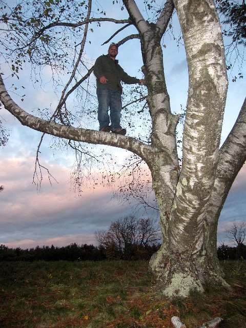 IMG_2659.jpg - I guess you're never too old for a little tree climbing either.