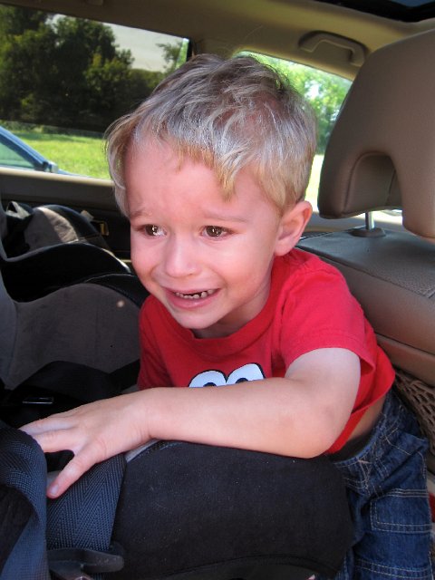 IMG_1941.jpg - This year it was tought on Nathan to say goodbye to his sister!  (Perhaps next year the only one crying will be Mommy.)