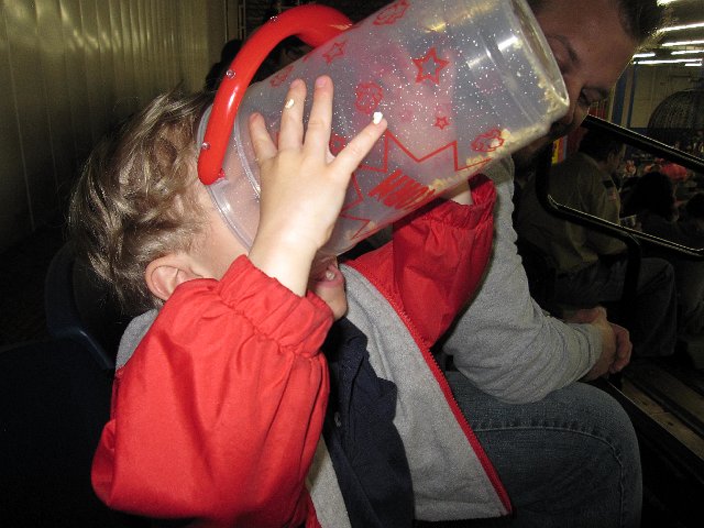 IMG_5226.jpg - And Nathan did a disappearing act into the popcorn bin!