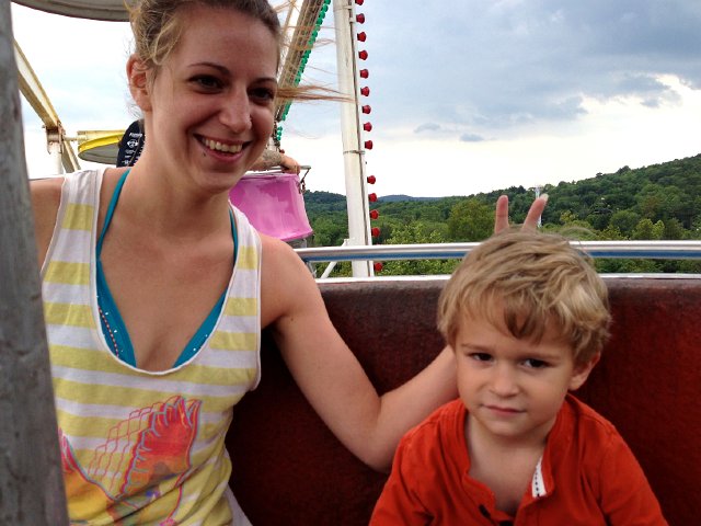 IMG_3880.jpg - Nathan will quickly learn what a joker his Aunt Jess is, LOL!