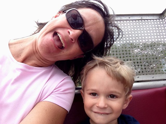 IMG_4071.jpg - Nathan and Mommy on the ferris wheel.