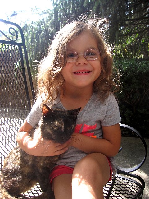 IMG_7553.jpg - Catherine is already telling us how she'll have 3 cats and 2 dogs when she grows up (and moves out of the house).