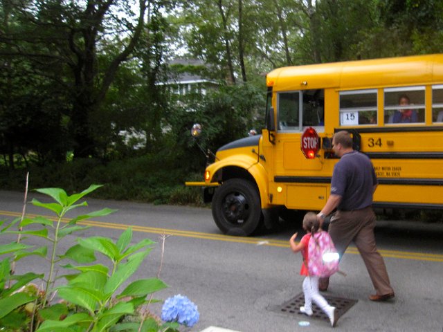 IMG_8036.jpg - Bring our little girl back soon, Miss Bus Driver!