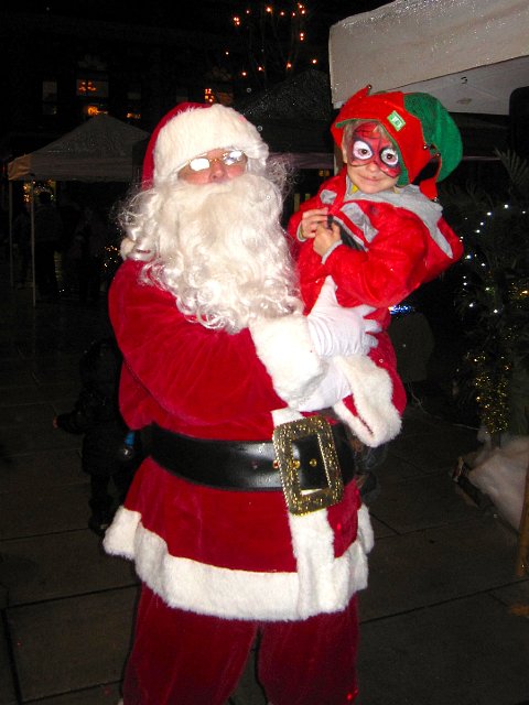IMG_9044.jpg - The Spiderman Elf wants some hugs from Santa too!