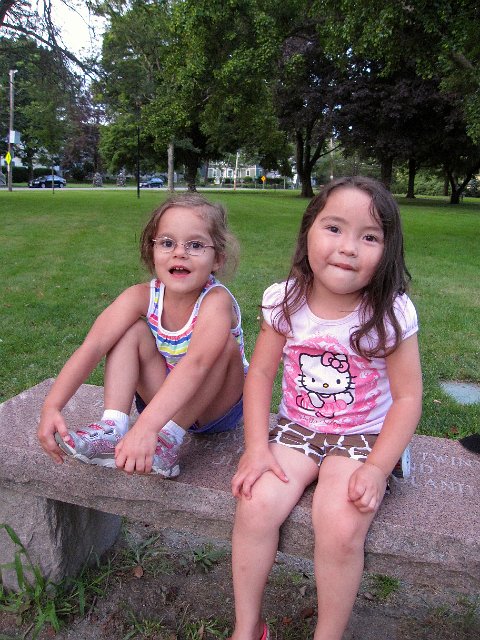 IMG_7450.jpg - Catherine and Cali (granddaughter of Miss Mary).