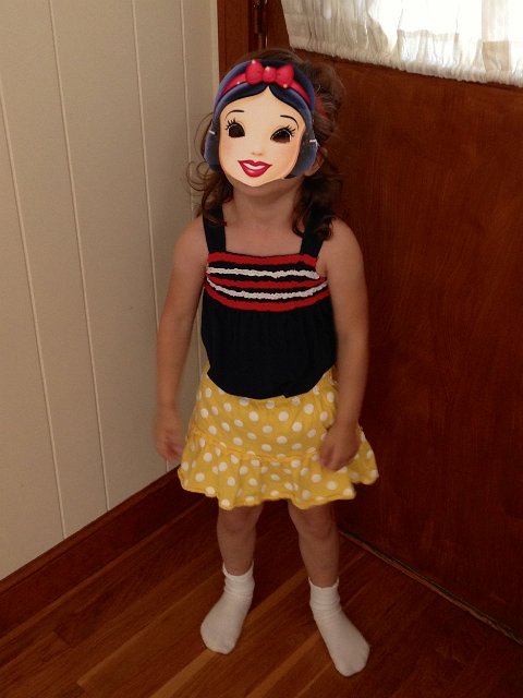 IMG_3635.jpg - Snow White is Catie Ann's most recent favorite princess.  This is the "costume" we created from what we had on hand.