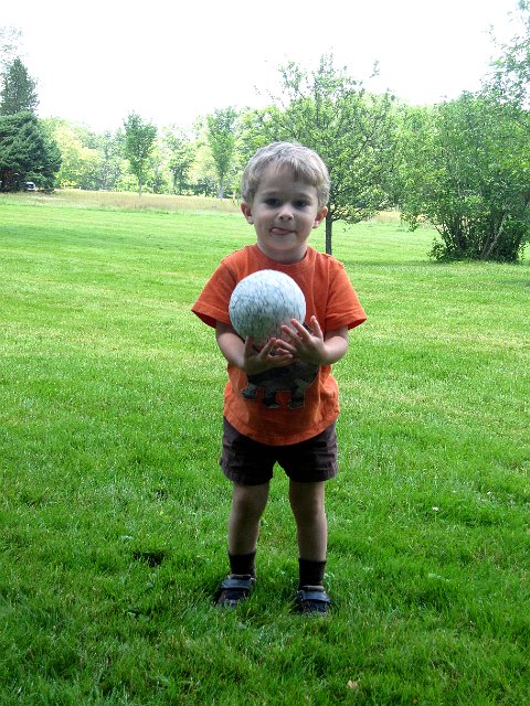 IMG_6569.jpg - Almost EVERY trip to a park requires a ball to be on hand for this little man.
