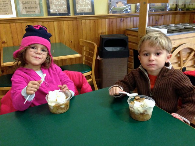 IMG_4977.jpg - Apple crisp ala mode sounds like the perfect way to start the day, right?