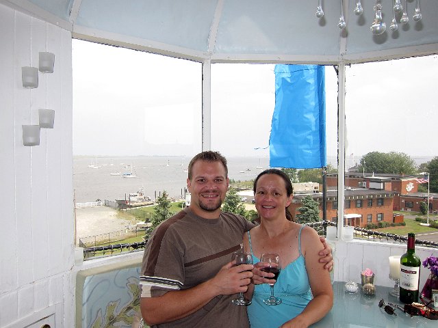 IMG_3950b.jpg - Woohoo ... Congrats to us on 9 years!  (Perhaps we'll celebrate here again and catch a sunset next time, ooh la la!!)
