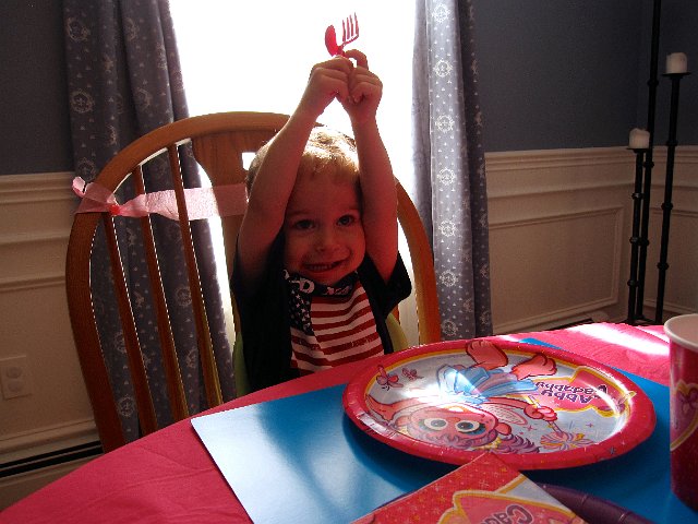 IMG_0754.jpg - However, when we sang Happy Birthday to Catherine, there was a little chant that followed "No, Happy Birthday to NeNe" from the opposite end of the table.
