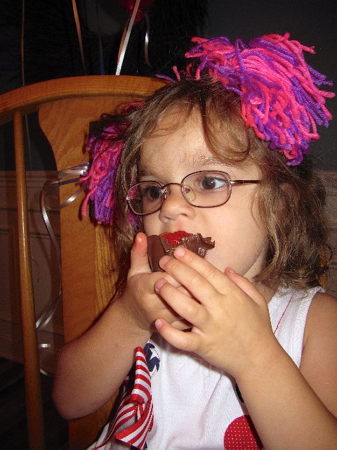 IMG_0788.jpg - A birthday treat, chocolate-covered strawberries.