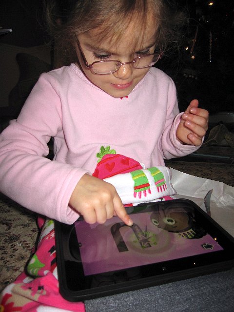 IMG_3464.jpg - It was a Kindle and will allow her access to hundreds of books and learning applications specific to her age group.
