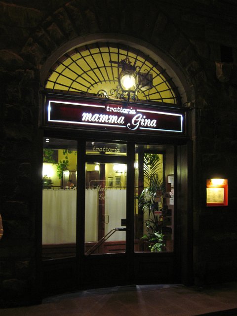 Miscellaneous-05.JPG - What a find!! If you are ever in Florence, look up Mamma Gina for a delightful Italian dining experience.