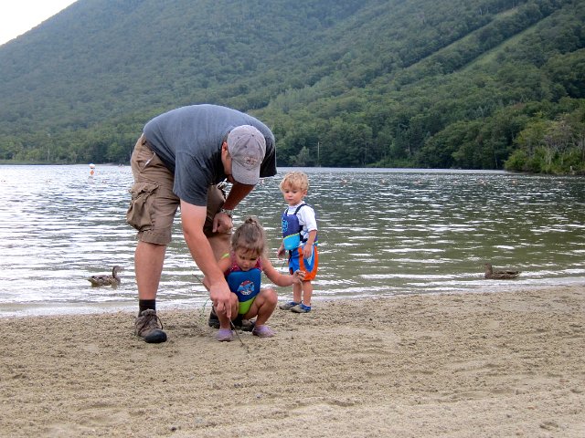 IMG_5268.jpg - Do you think Nathan is dreaming of the day when he can write words in the sand with Daddy too??