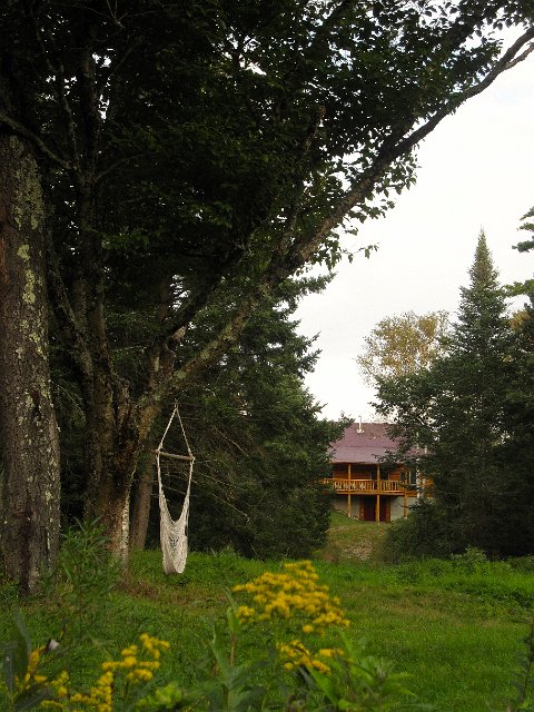 IMG_1689.jpg - Ahhh, final destination in sight … me in the hammock and eventually the house.