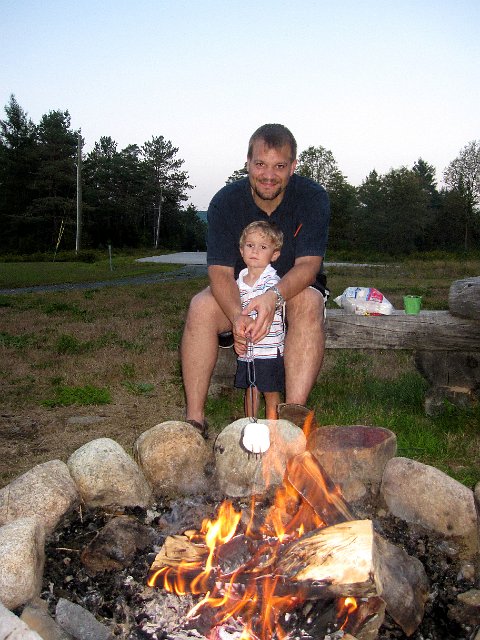 IMG_1737.jpg - Apparently for Nathan, roasting marshmallows is serious business .. hahahaha!