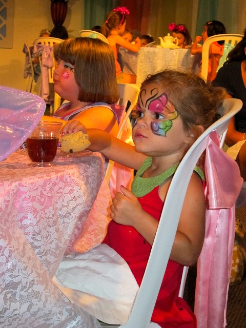 IMG_5100.jpg - Catherine thoroughly enjoyed the tea and cookies!